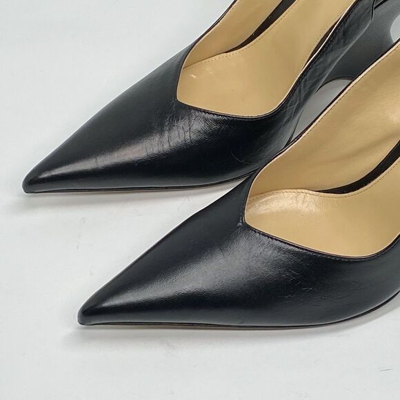 Bottega Veneta Punta 100 Leather Slingback Pumps size 37 - Picture 8 of 16